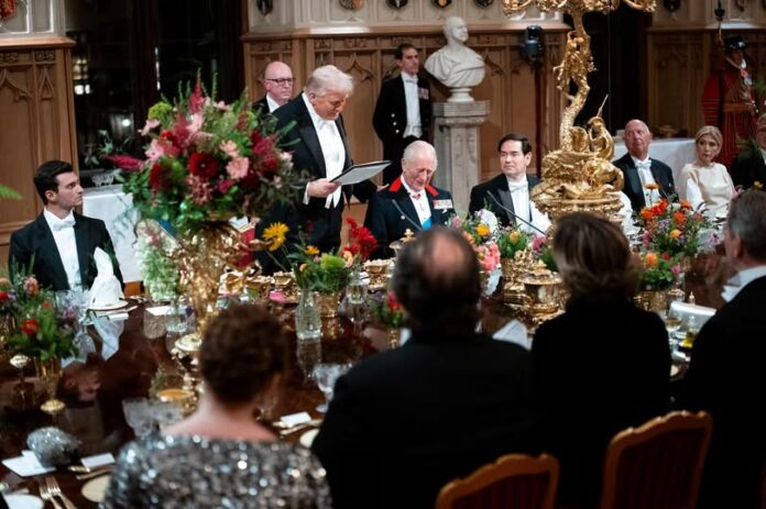 Trump at Windsor Castle