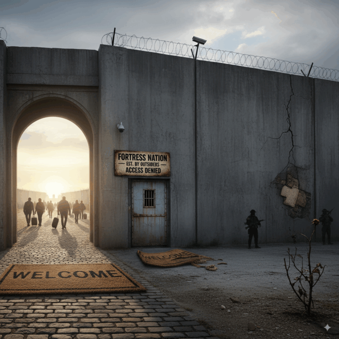 fortress nation against immigrants