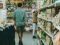 people in a grocery store