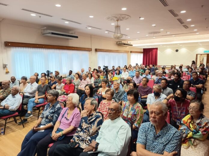 Crowd at Tan Chee Khoon forum in KL on 23 Aug 2026