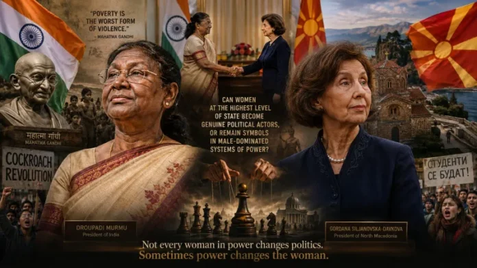 India and Macedonia presidents